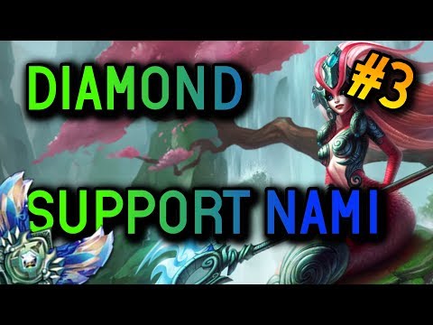 Support Nami 8.12 Diamond Full Gameplay #3 - League of Legends