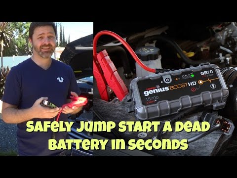 NOCO Genius Boost GB40 UltraSafe Lithium Jump Starter Demo and Review