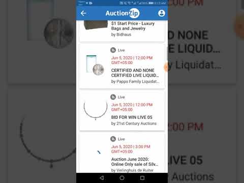 Auctionzip App For Android Local Auctions Video
