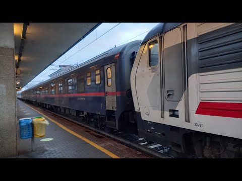 Euronight 233 nightjet couchette ŐBB, Wien HBF-Muenchen HBF-La Spezia Centrale, E402b 104/174