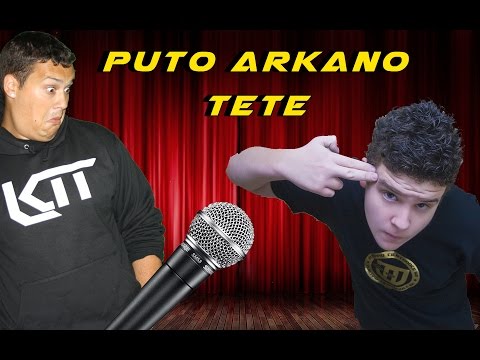 Arkano me humilla | Exhibición de Arkano improvisando | Santander