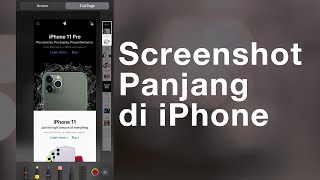 Cara Mudah Screenshot Panjang atau Scrolling Capture di iPhone dan iPad