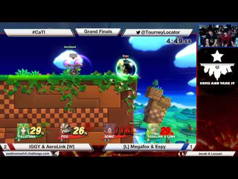 CATI Smash 4 - iGGY & AeroLink vs Megafox & Espy - Grand Finals