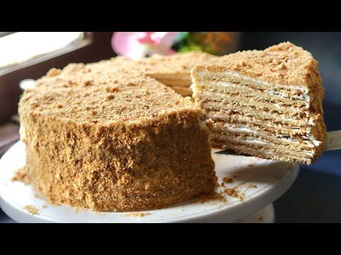 Russian Honey Cake Recipe - Medovik russian honey cake