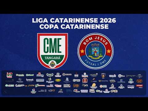 TANGARÁ FUTSAL X BOM JESUS FUTSAL/DME - LIGA CATARINENE DE FUTSAL - COPA CATARINENSE
