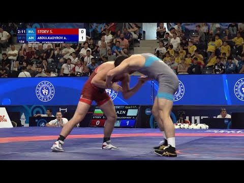 Qualification • GR 71Kg • Sergey Nikolaev STOEV (BUL) vs. Abdurakhman ABDULKADYROV (AIN)