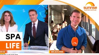 Cruise ship spa relaxation on Norwegian Spirit | Sunrise