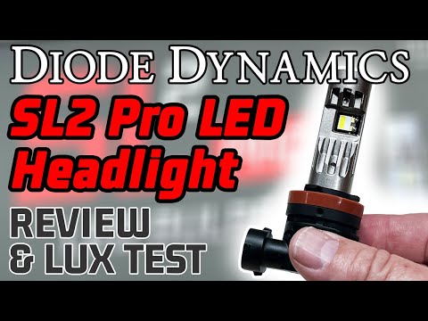 Diode Dynamics SL2 Pro Full Review and Lux Test - The BEST All-In-One LED Headlight Upgrade