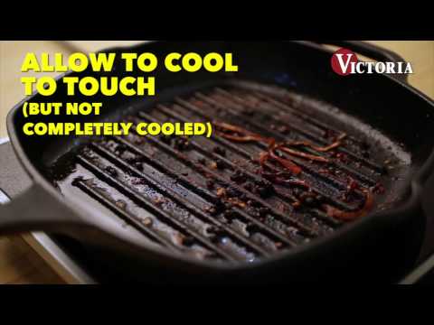 How to Clean and Season Cast Iron | Victoria Cast Iron