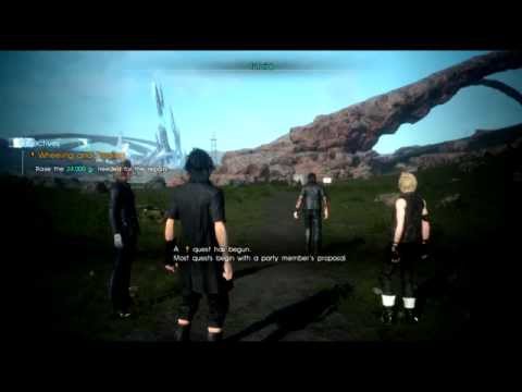 Final Fantasy XV Episode Duscae — Walkthrough part 1 {PS4}
