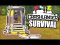 Starting a NEW Survival Adventure in Crashlander! (Scrap Mechanic Survival Mod 01)