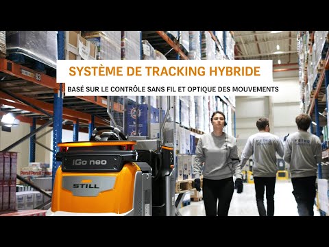 Préparateur de commandes au sol autonome STILL OPX iGo neo - Système de tracking hybride