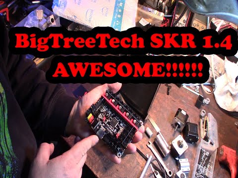 NEW BigTreeTech SKR 1.4 TMC2209 BLtouch install Marlin 2.0 sensorless homing stallgaurd