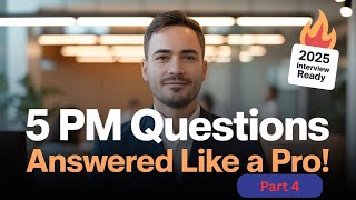5 Project Management Interview Questions with Expert Answers Part 4 | Crack Any PM Role!