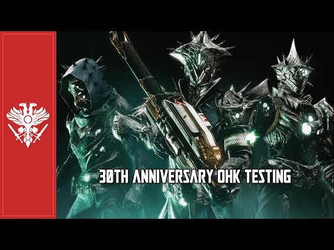 Bungie 30th Anniversary Patch - One Hit KO Testing (Destiny 2)