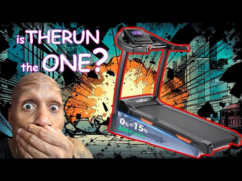 15% Auto Incline Treadmill, 4.95HP Folding Treadmill 300-400lb Capacity, 71 Smart Program, 10MPH Fast Speed, APP Control for Personalized Workout, Jogging Walking Home Treadmill w/HiFi Speakers video review thumbnail