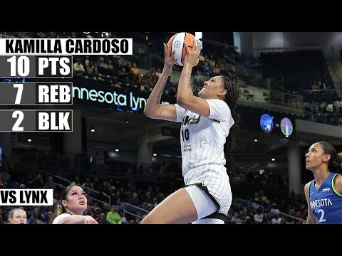 Kamilla Cardoso (10 PTS / 7 REB / 2 BLK) vs Minnesota Lynx [5/6/25] Preseason