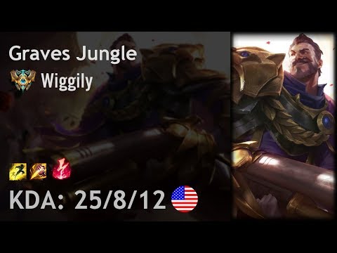 Graves Jungle vs Blitzcrank - Wiggily - NA Challenger Patch 7.22