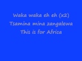 Shakira - Waca Waca (This Time For Africa) 