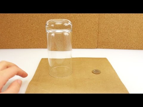 Zaubertricks mit Auflösung: Münze wegzaubern mit Glas – Einfach Zaubern für Kinder