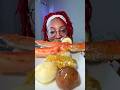 Fake Seafood Boil Mukbang Asmr King Crab Candied Seafood Boil