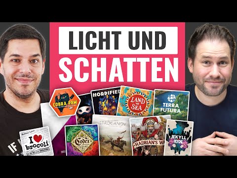 Kurzfazit: Stroganov, Codex Naturalis, Hadrianswall, Terra Futura,...