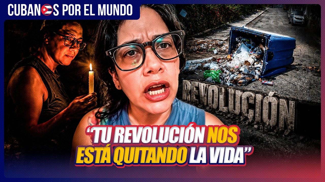 Maestra cubana responde a Díaz-Canel desde un apagón en Cuba