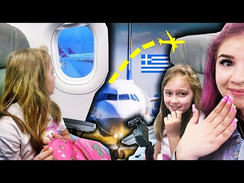 NASZ PIERWSZY LOT SAMOLOTEM 💜 LECIMY DO GRECJI