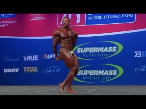 Dalibor Hajek Posing @Nordic Pro Show 2016