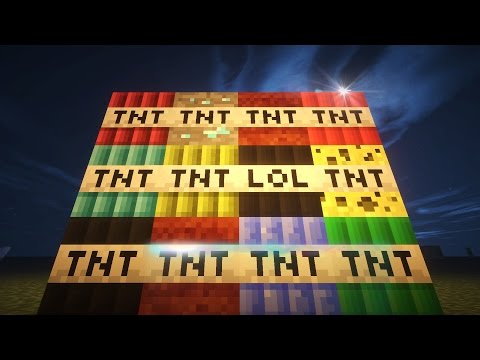 Minecraft SUPER TNT MOD