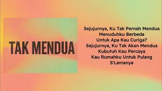 Download lagu Tak Mendua - Whisnu Santika, Judika | Lirik Lagu mp3