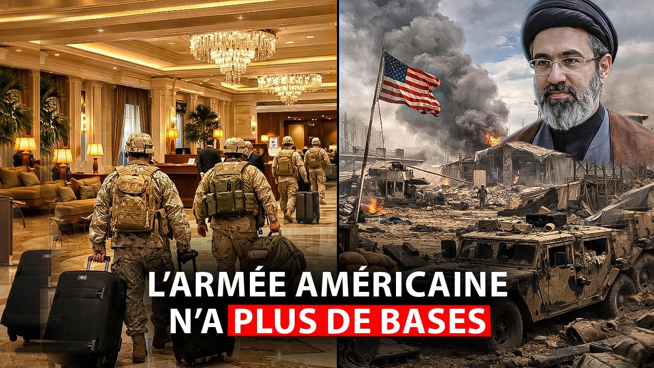 Les soldats US dorment à l'hôtel au moyen orient