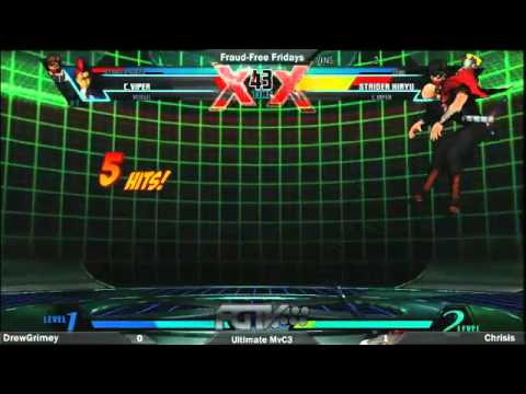 [5-18-12]FR3 UMvC3 Chrisis vs Drew Grimey