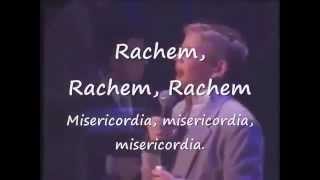 RACHEM RAJEM (MERCY) M Shapiro & Y Shwekey ~ Eng Lyrics too!