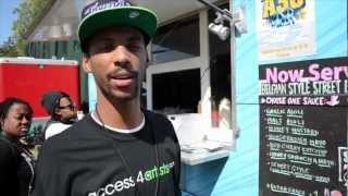 Boldy James Takes Over The iHipHop Fry Guy Truck At A3C 2012 (A3C Volume 2 on iTunes Now)