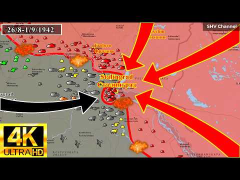 Eastern Front 1942 - Road To Stalingrad [4K] #ww2 #sovietunion #germany