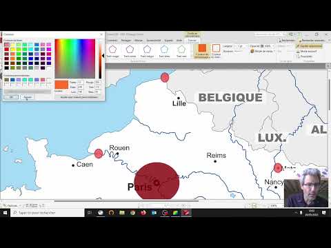 Comment colorier une carte en géographie avec pdf-x-change editor