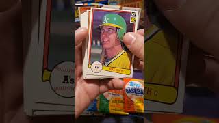 Pulled a Dave Stewart Rookie.  1982 Donruss Pack #mlb #baseball