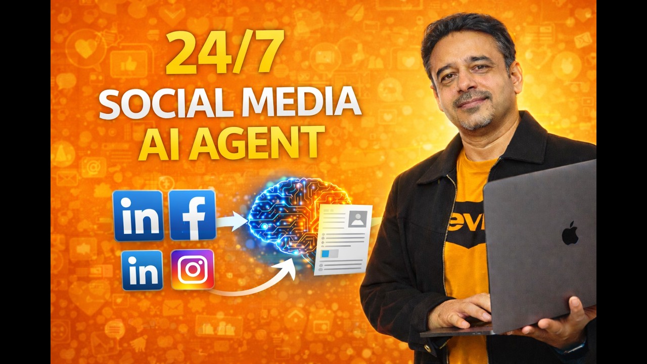 AI Agent That Runs My Social Media 24/7 (LinkedIn + Facebook)