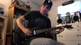 solitude aeturnus scent of death rhythm guitar cover