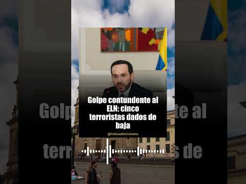 Abelardo De La Espriella: “Los vamos a acabar” tras baja de alias Niche del ELN #colombia