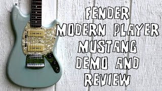Video thumbnail for Fender Modern Player Mustang Guitar Demo & Review by Matt The Guitar Guy