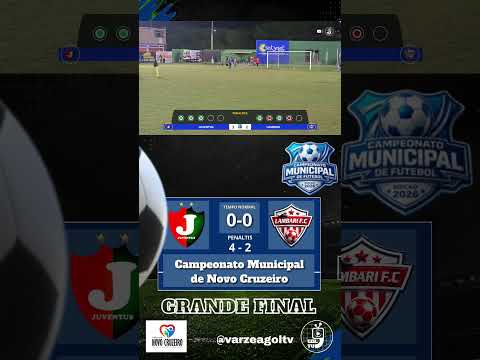 Lambari X Juventus - FINAL Campeonato Municipal de Novo Cruzeiro MG - Modulo I