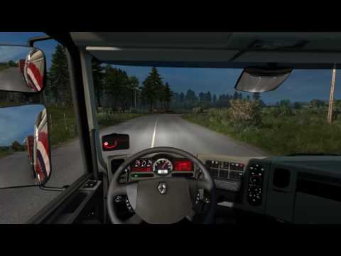 Euro Truck Simulator 2 from Dijon to Clermont-Ferrand