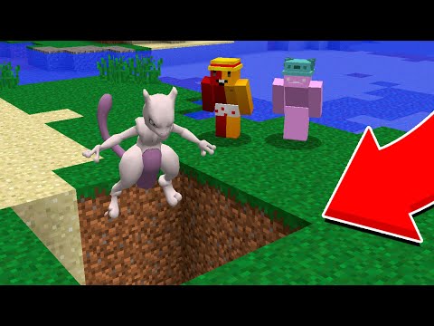 COMO Trollar o Mewtwo no Minecraft!