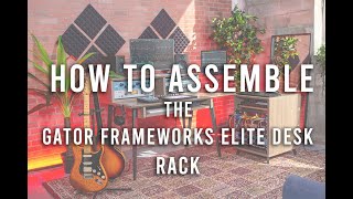 Gator Frameworks Elite Desk Rack Assembly