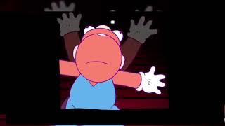 Mario falls down the stairs