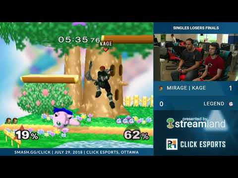 Capital City Clicks — Singles LF — Mirage | Kage vs Legend