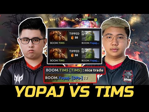 TIMS VS YOPAJ - SIGNATURE EARTHSHAKER MANTLE OF INTELLIGENCE WELL DROP DOTA 2