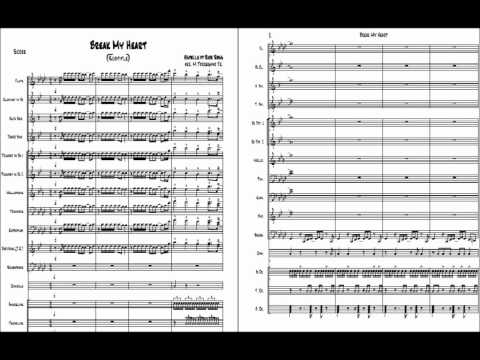 ZeroQuarter.com "Break My Heart" Marching Band Arrangement